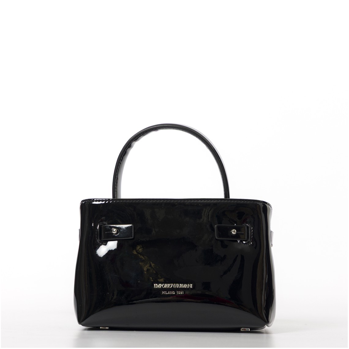 Mini bag Emporio Armani effetto vernice