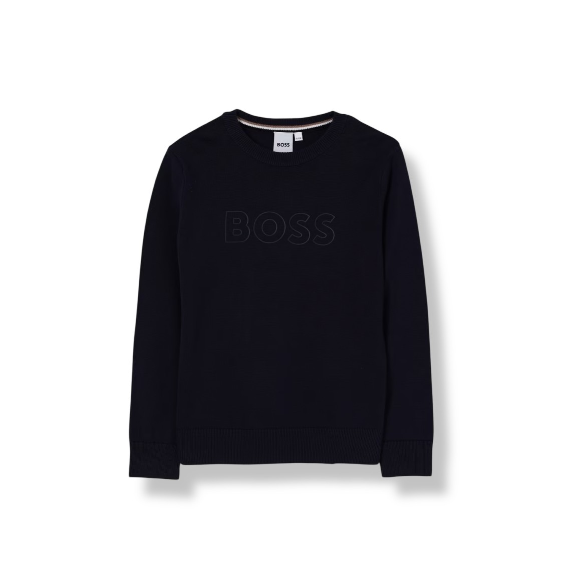 Maglia a girocollo in cotone Boss