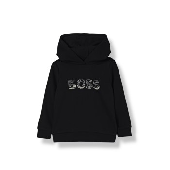 Felpa Boss in cotone con logo