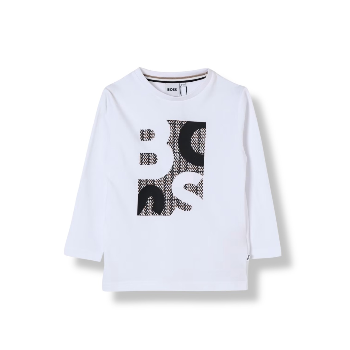 T-shirt Boss in cotone con logo