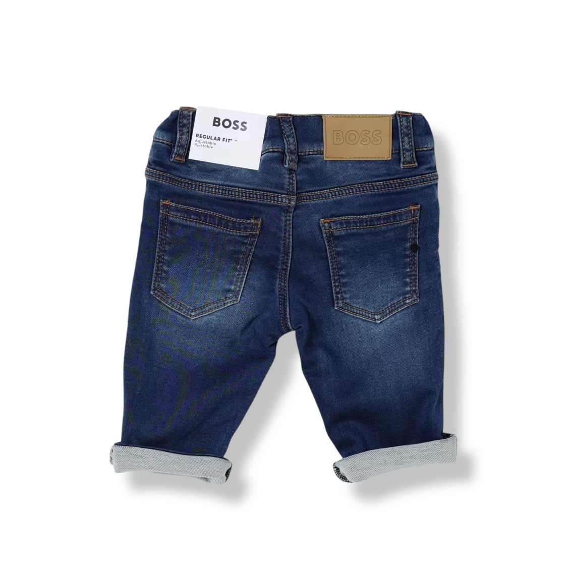Jeans classico Boss in denim di cotone
