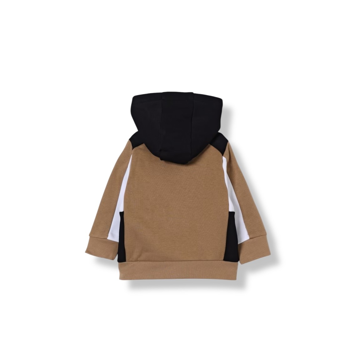 Felpa con cappuccio in misto cotone Boss