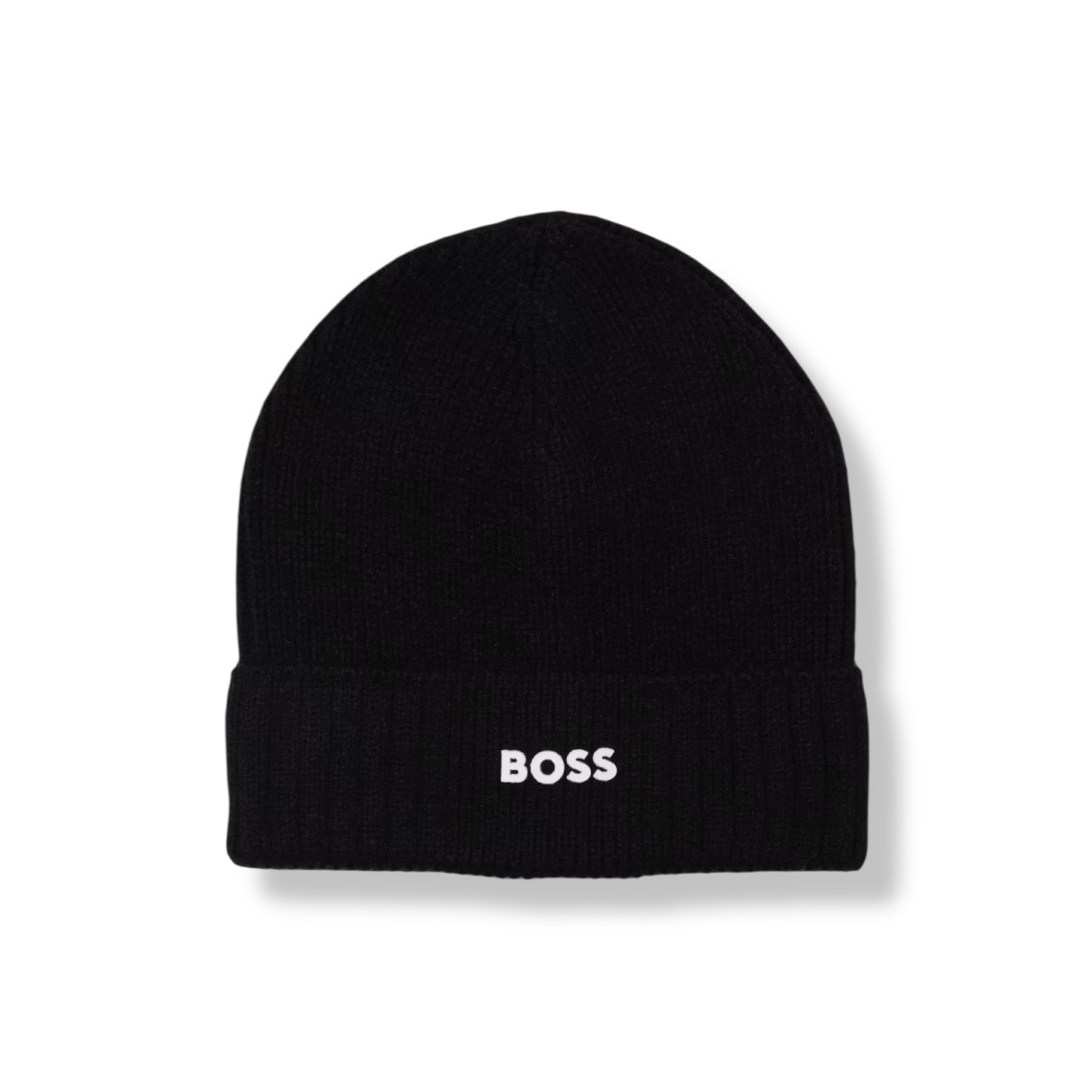 Berretto Boss in maglia con logo