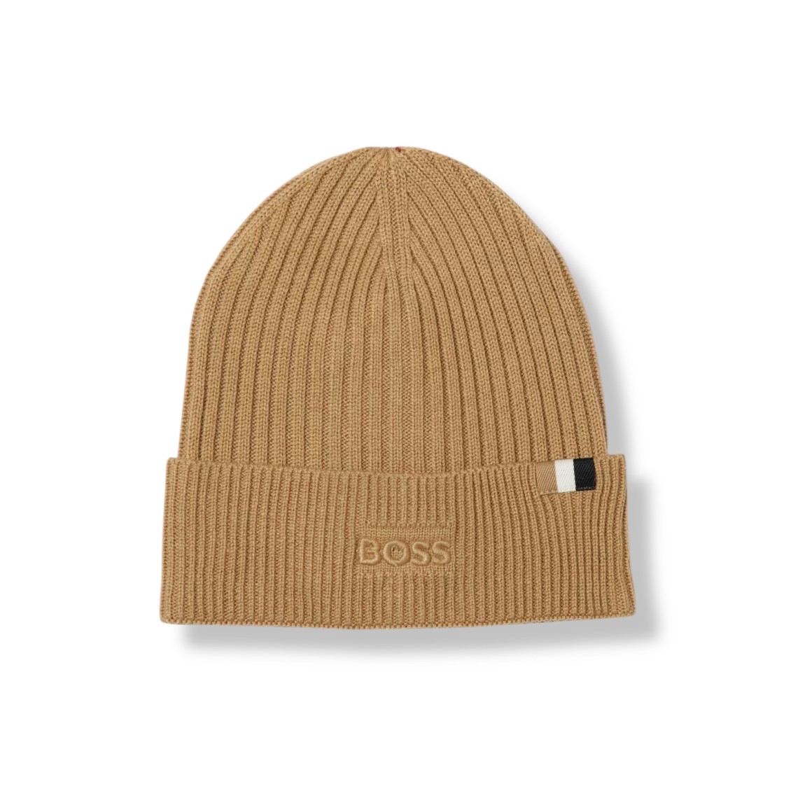 Cappello Boss in lana a coste