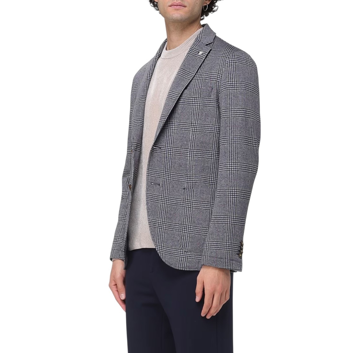 Blazer monopetto Manuel Ritz in Principe di Galles