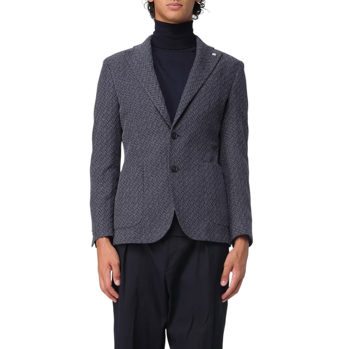 Blazer monopetto Manuel Ritz in misto cotone