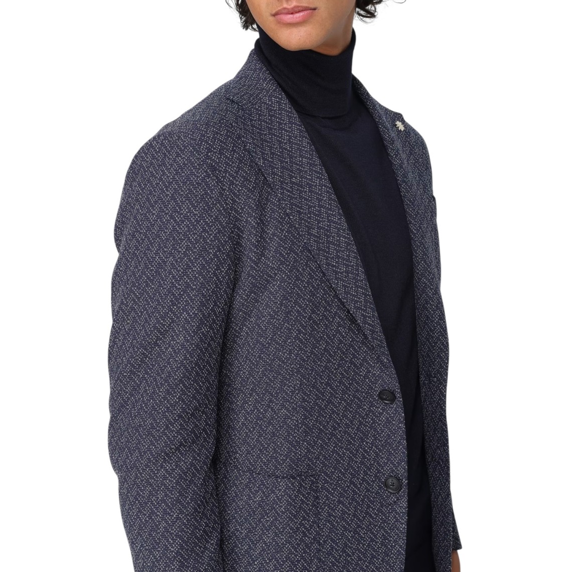 Blazer monopetto Manuel Ritz in misto cotone