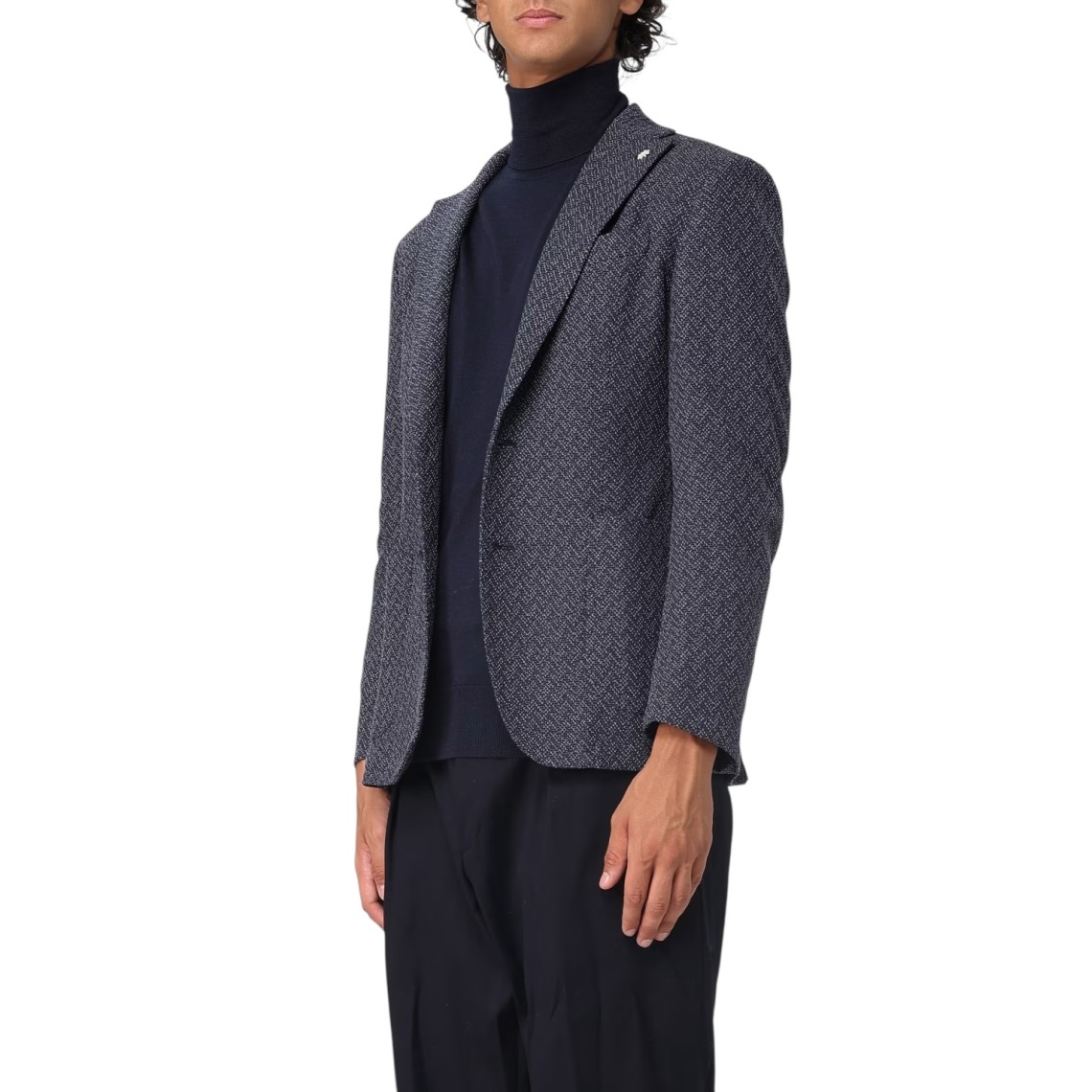 Blazer monopetto Manuel Ritz in misto cotone
