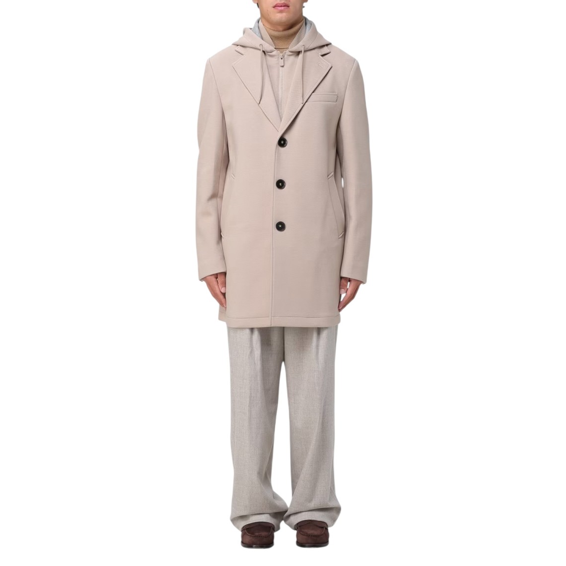 Cappotto Montgomery con cappuccio Manuel Ritz