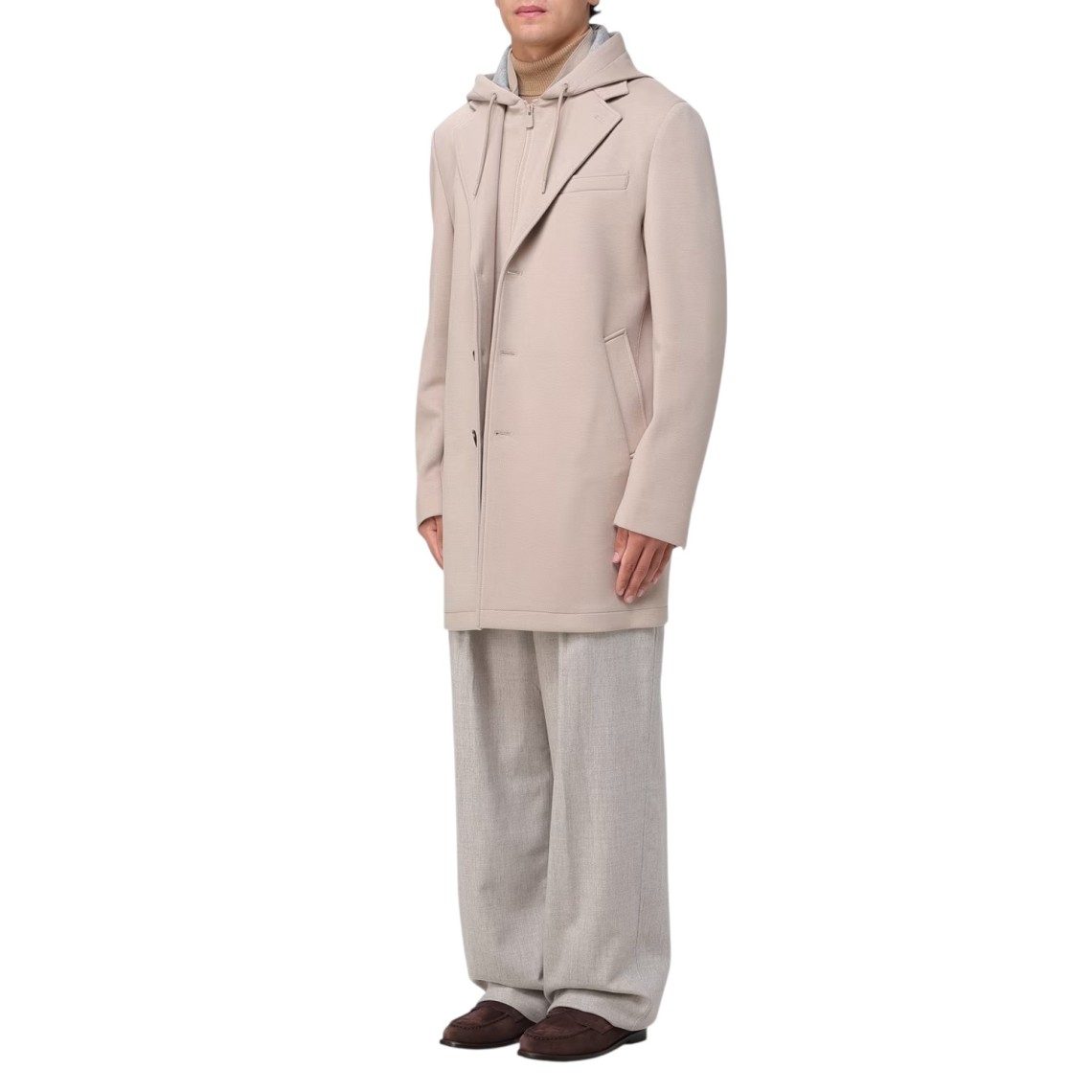 Cappotto Montgomery con cappuccio Manuel Ritz