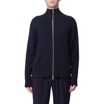 Cardigan con zip Manuel Ritz in misto lana