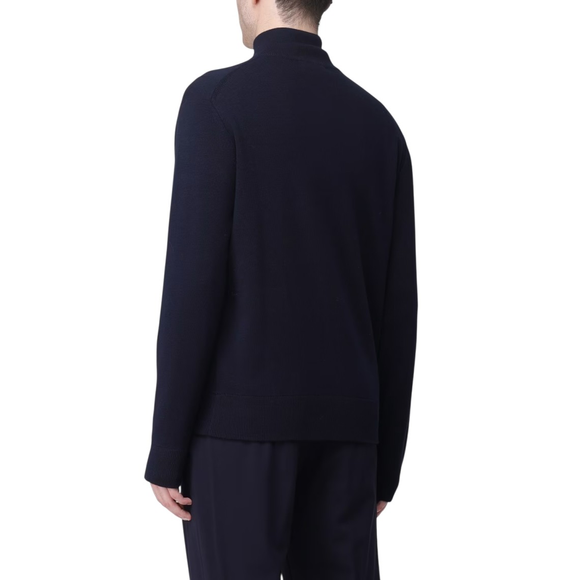 Cardigan con zip Manuel Ritz in misto lana