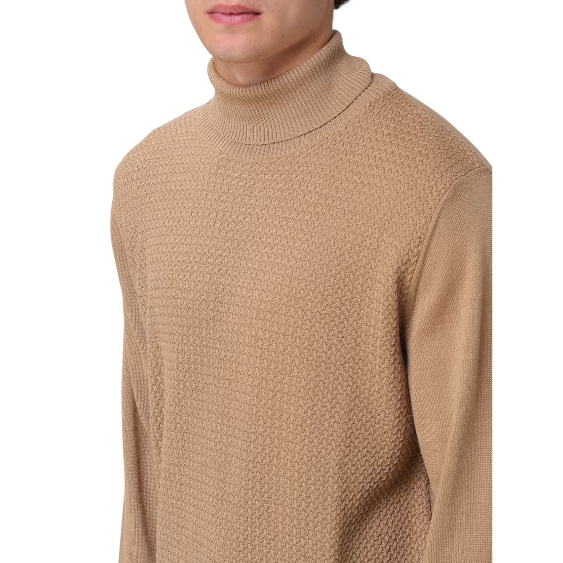 Maglia a dolcevita basic Manuel Ritz