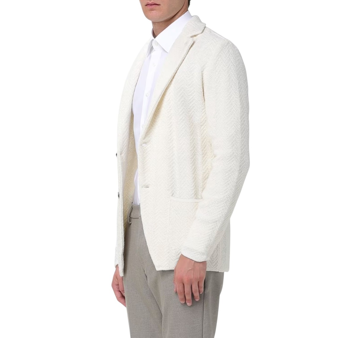 Blazer monopetto Manuel Ritz in maglia