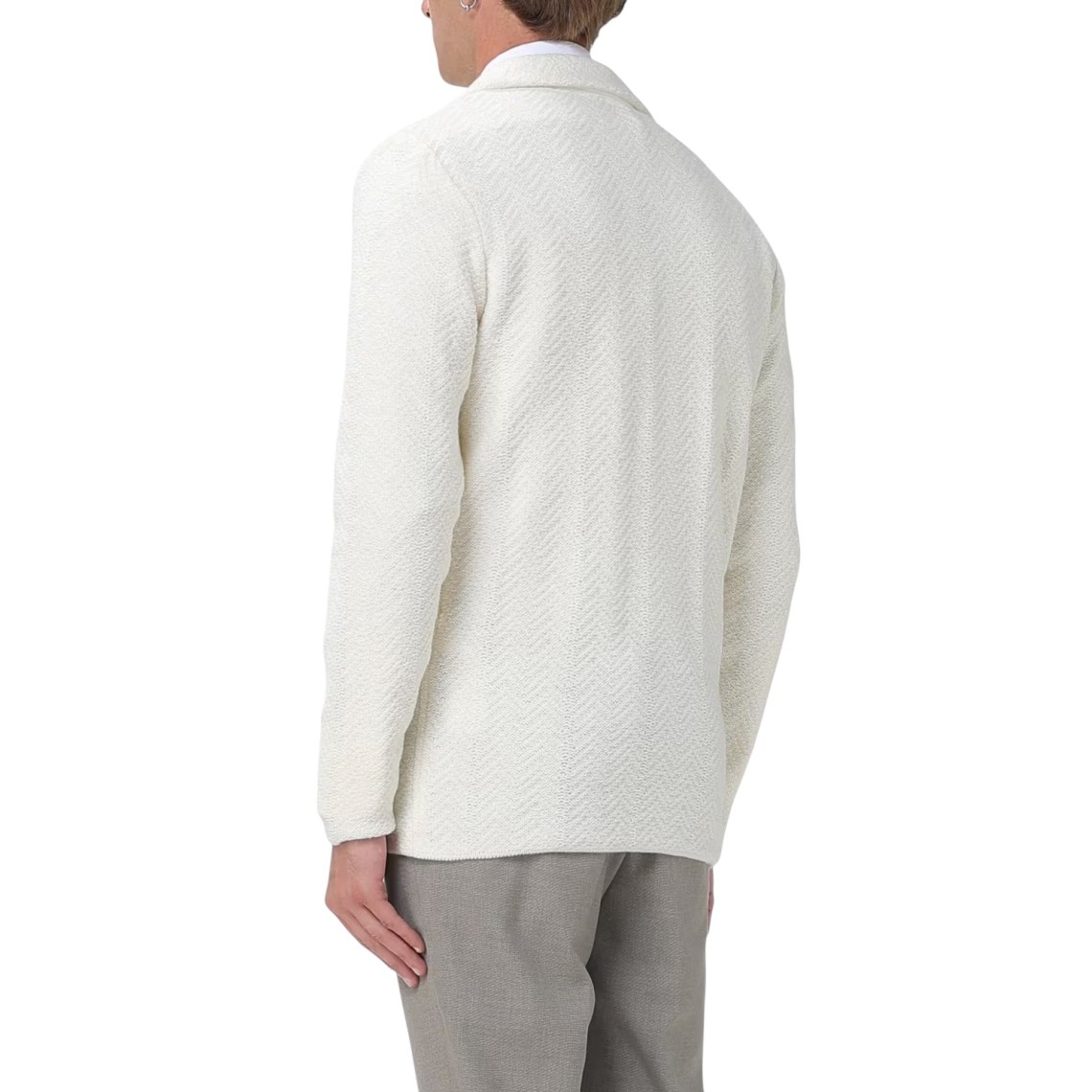 Blazer monopetto Manuel Ritz in maglia