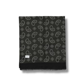 Sciarpa in misto lana paisley Manuel Ritz