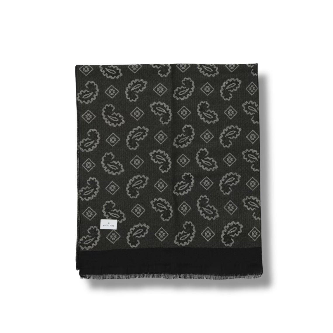 Sciarpa in misto lana paisley Manuel Ritz