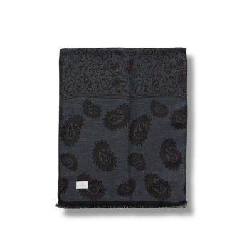 Sciarpa in misto cotone paisley Manuel Ritz
