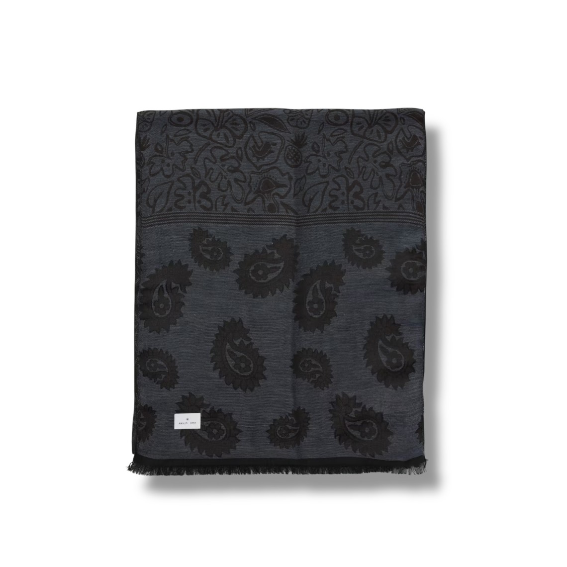 Sciarpa in misto cotone paisley Manuel Ritz