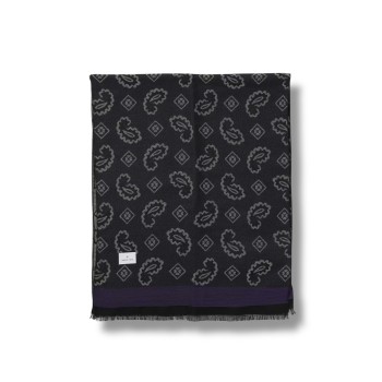 Sciarpa in misto lana paisley Manuel Ritz