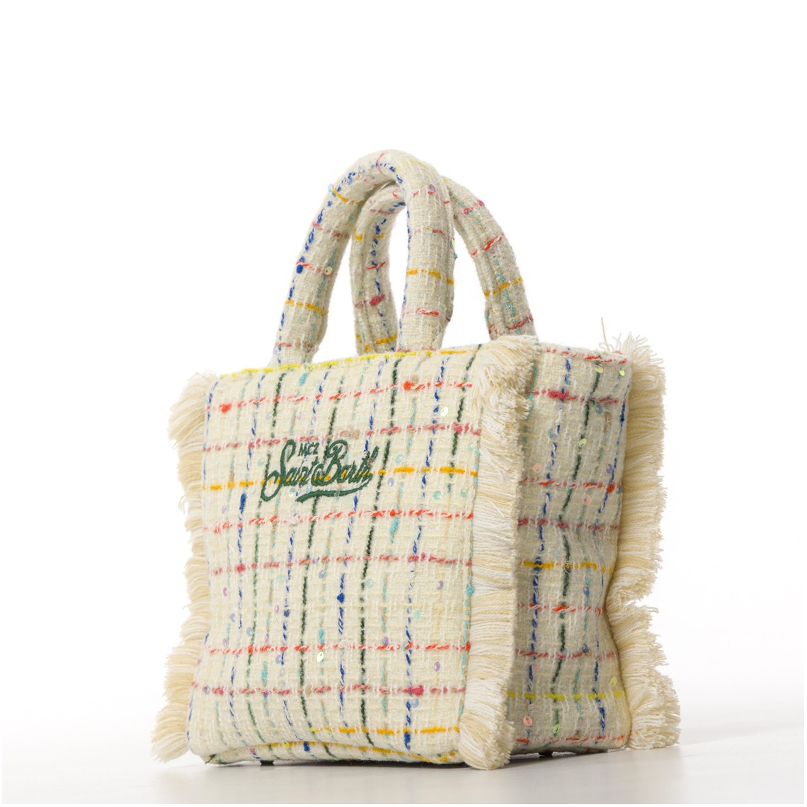 Borsa Vanity Mini Tweed MC2 Saint Barth