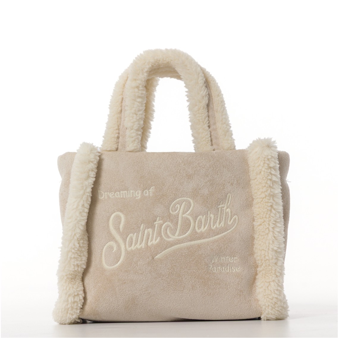 Borsa Vanity Mini Shearling MC2 Saint Barth 