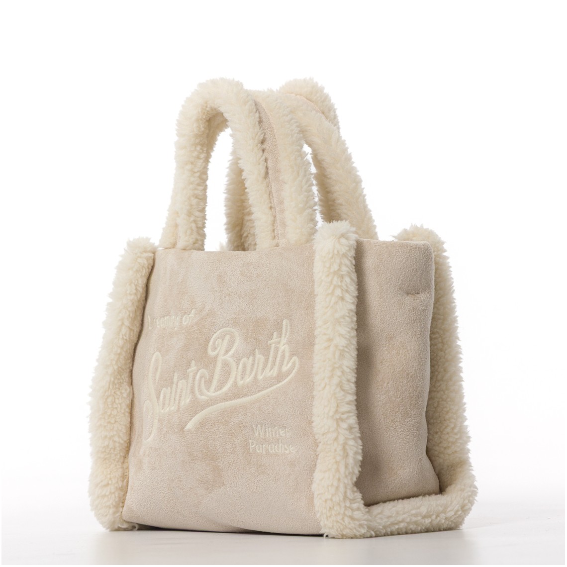 Borsa Vanity Mini Shearling MC2 Saint Barth 