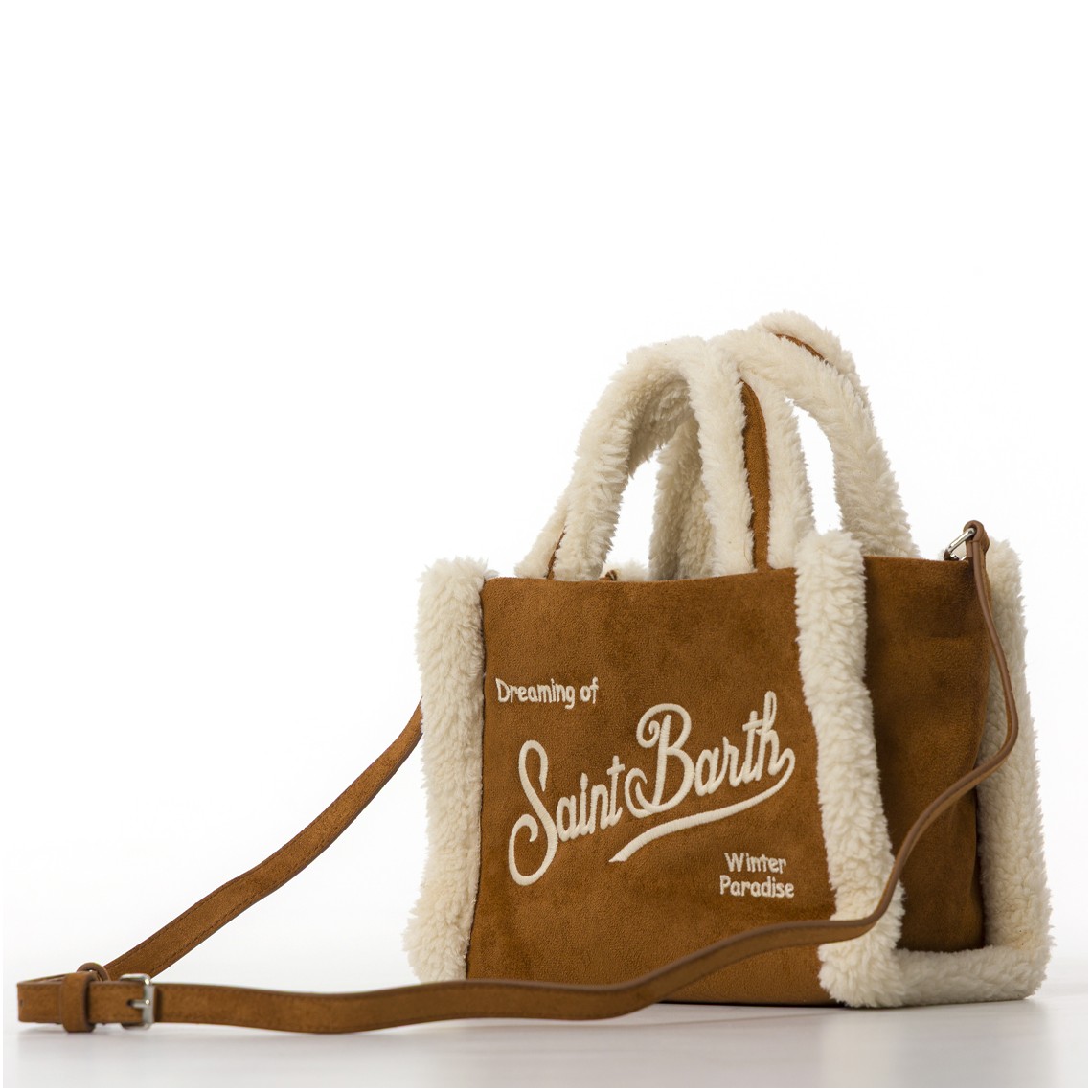Borsa Vanity Mini Shearling MC2 Saint Barth