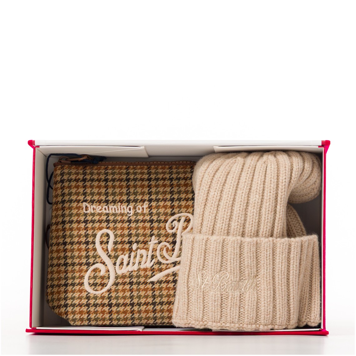 Box di natale berretto+pochette MC2 Saint Barth