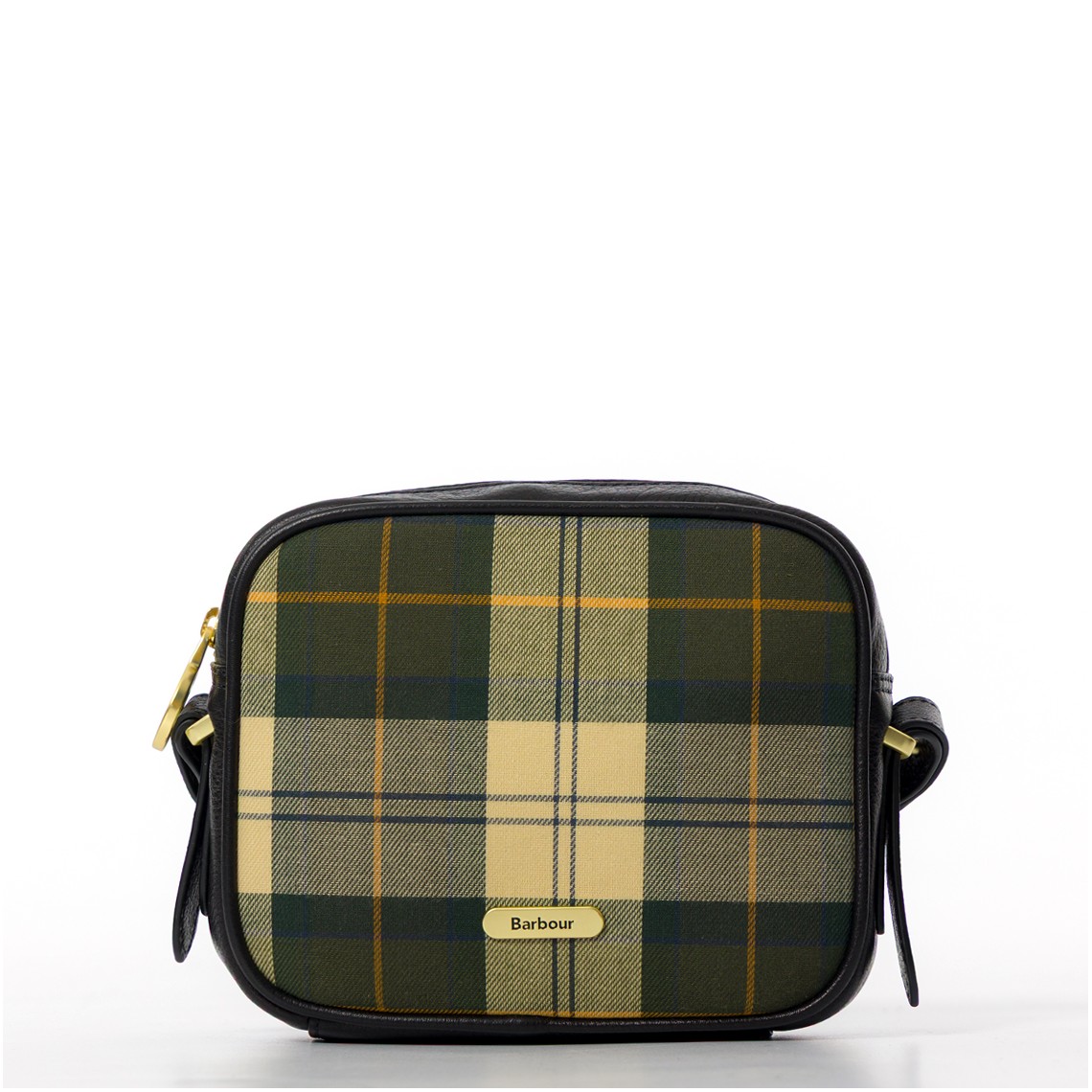 Borsa a tracolla con motivo tartan Daphne Barbour