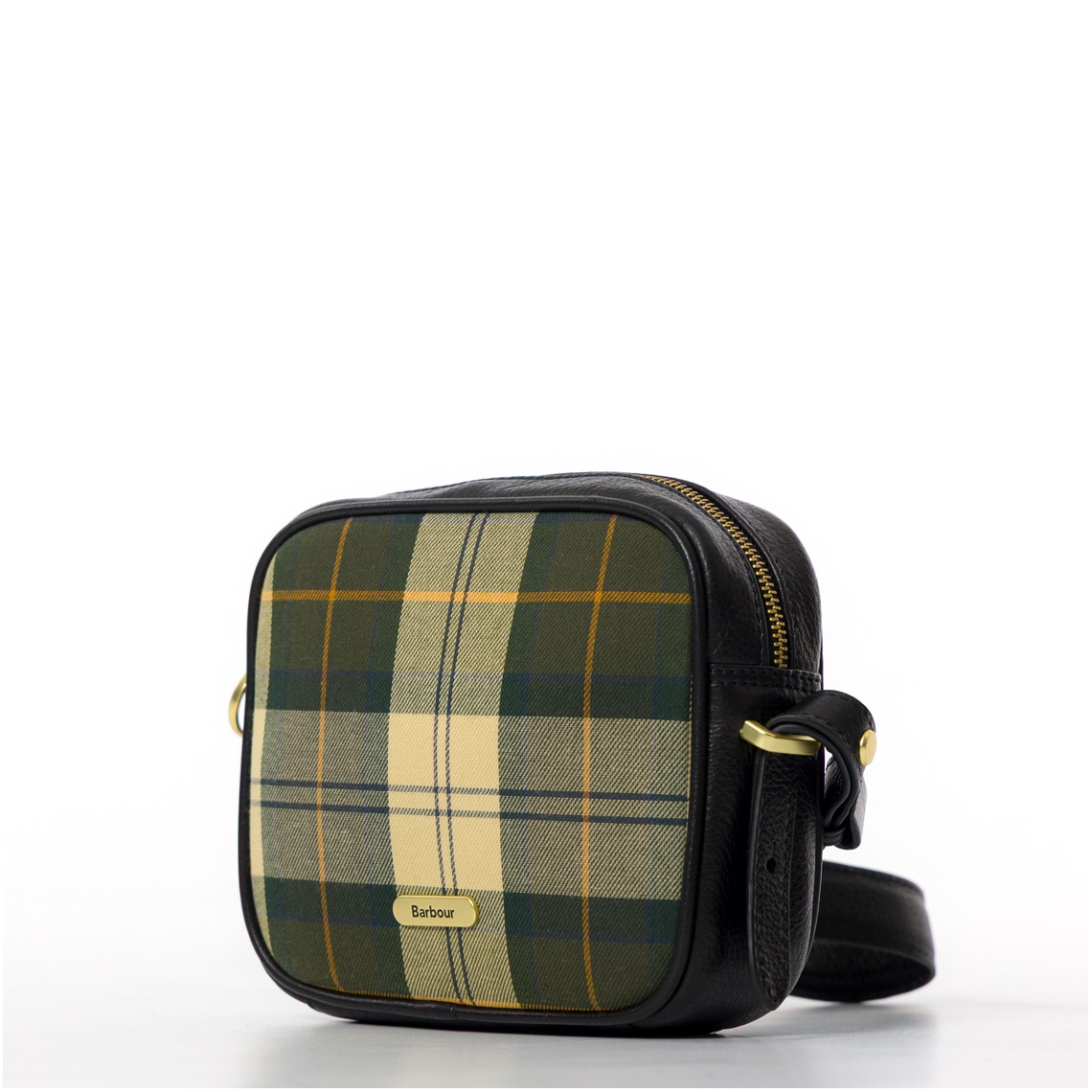 Borsa a tracolla con motivo tartan Daphne Barbour