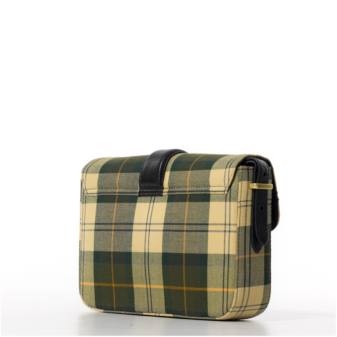 Borsa a tracolla con motivo tartan Rosa Barbour