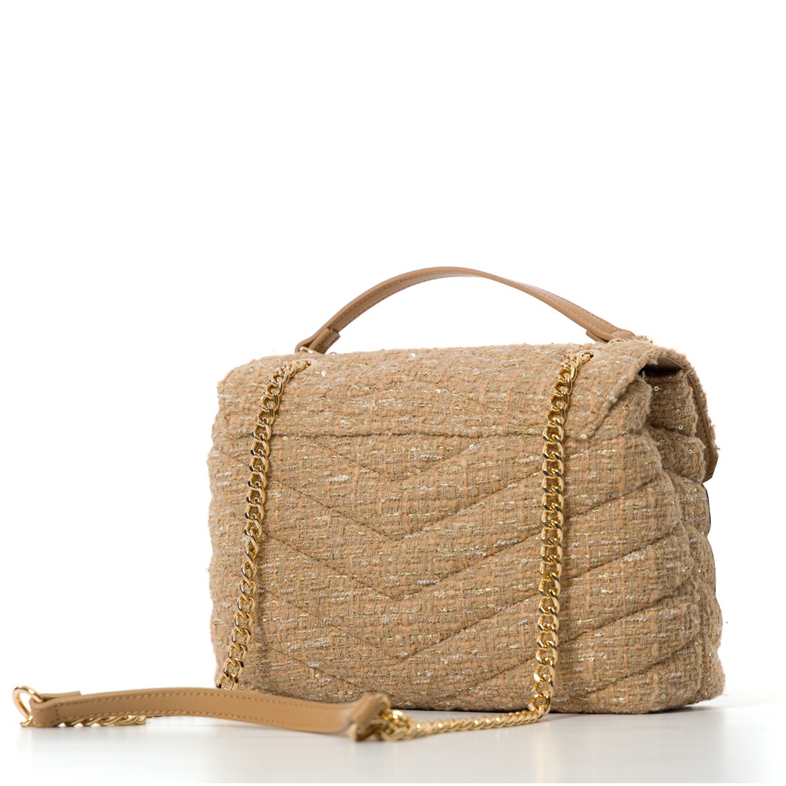 Borsa a tracolla 'Dreamy' in tweed Twinset