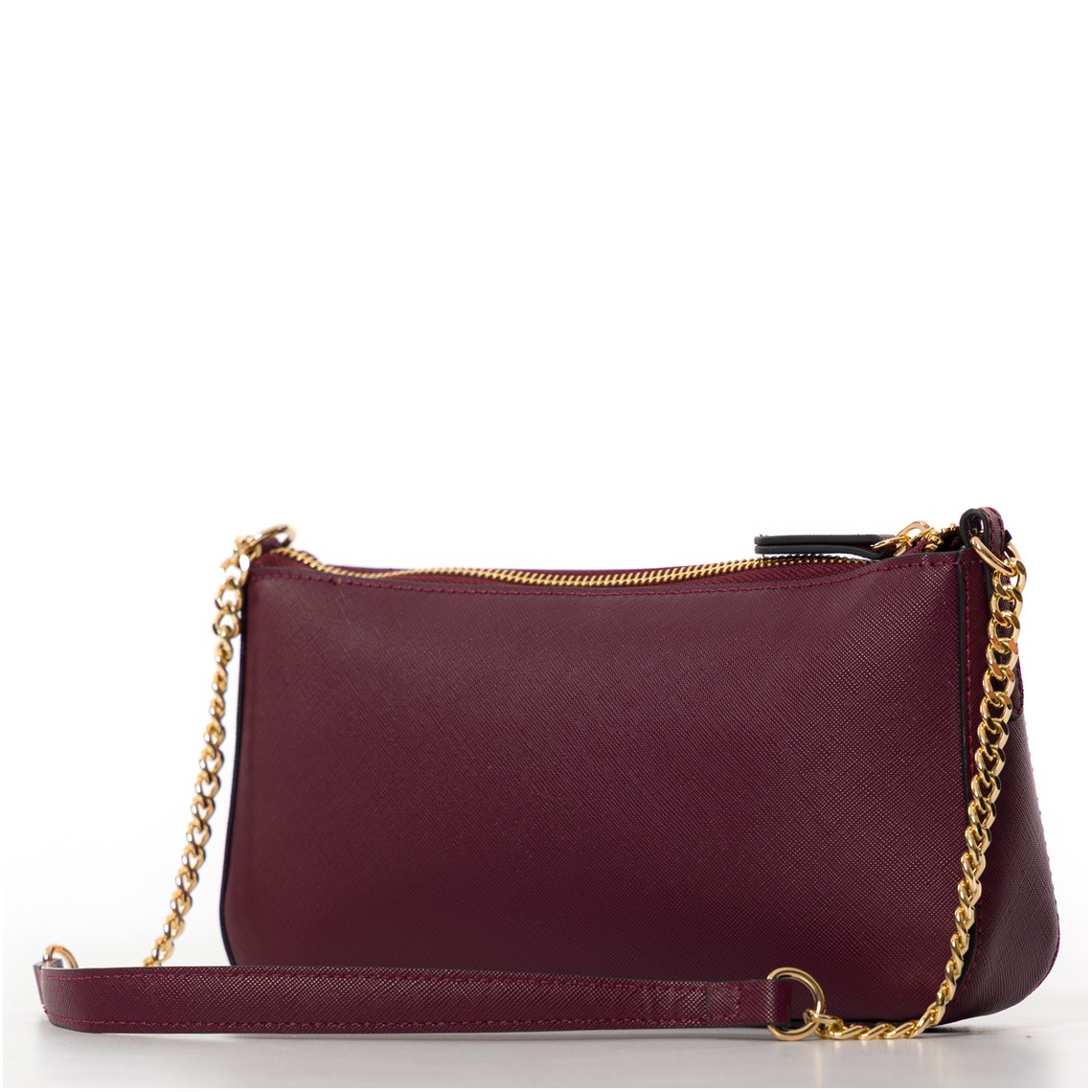 Borsa a tracolla Twinset in pelle sintetica saffiano