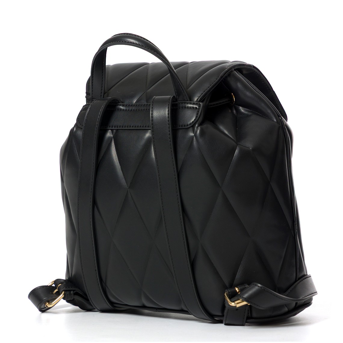 Zaino medio trapuntato con logo Twinset