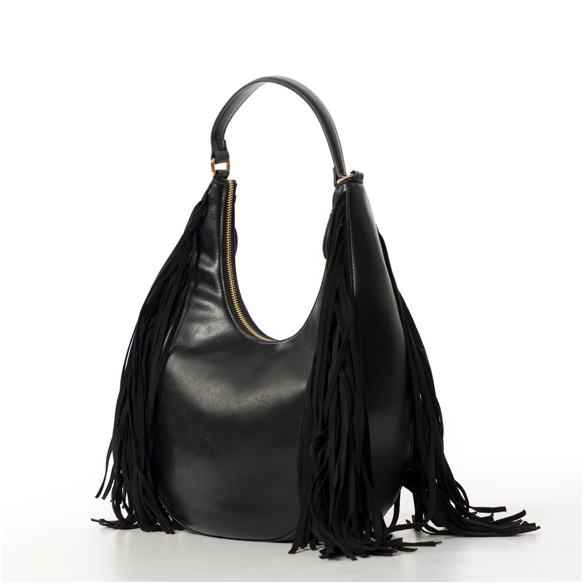 Borsa a spalla con frange Twinset