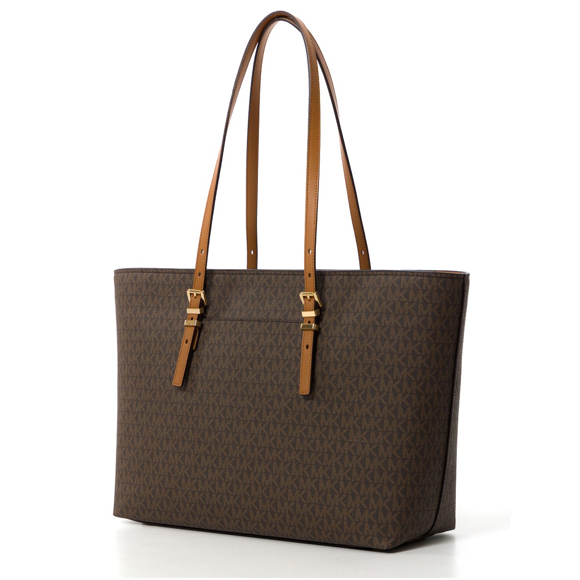 Borsa tote Quinn media Michael Kors con monogram all over