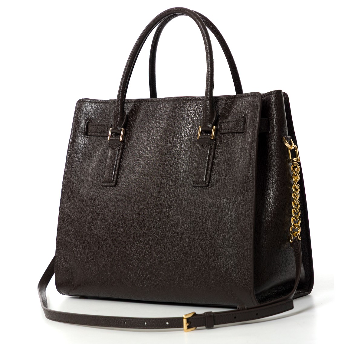 Borsa a mano Hamilton grande in pelle Michael Kors