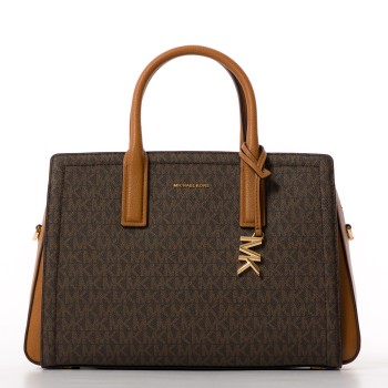 Borsa a mano Laila Michael Kors con logo