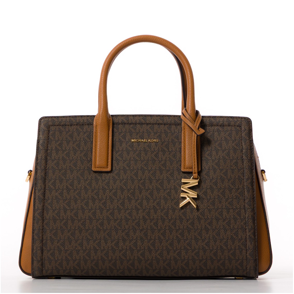 Borsa a mano Laila Michael Kors con logo