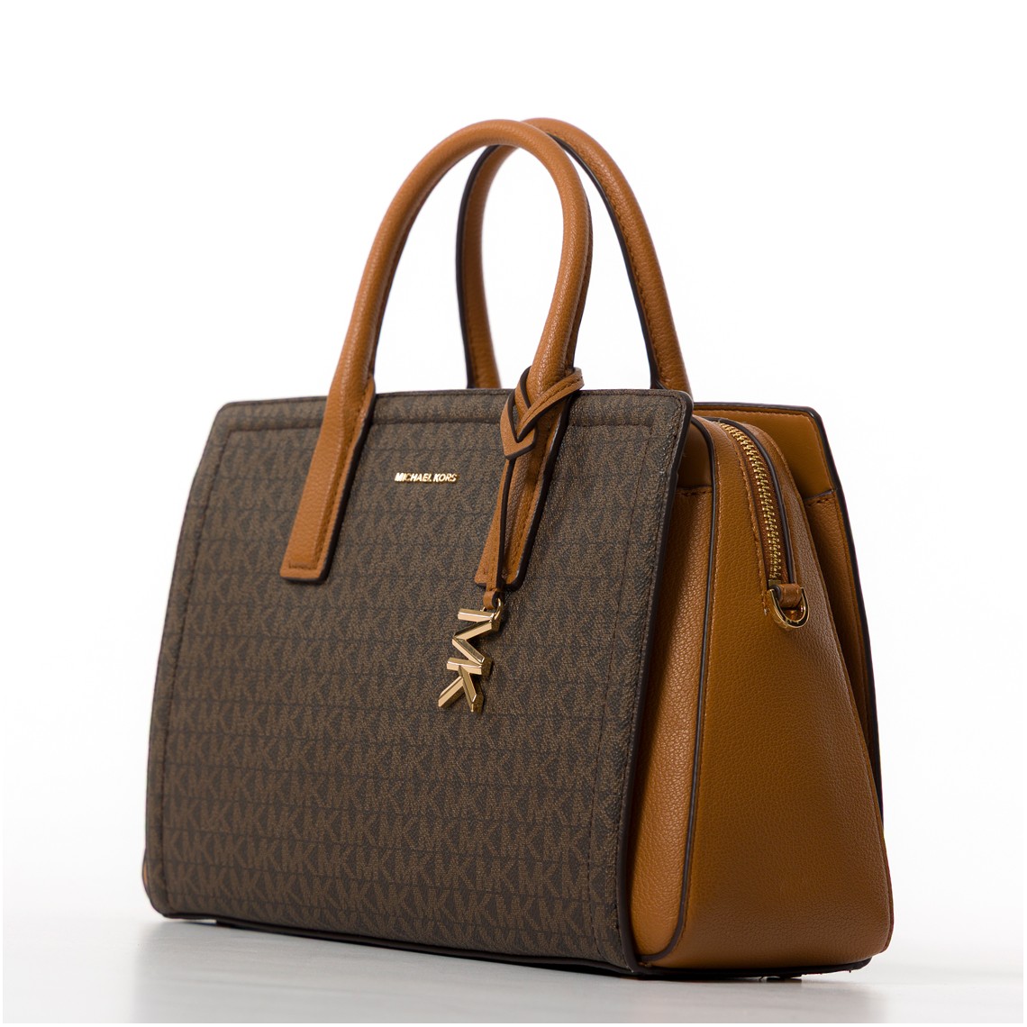 Borsa a mano Laila Michael Kors con logo