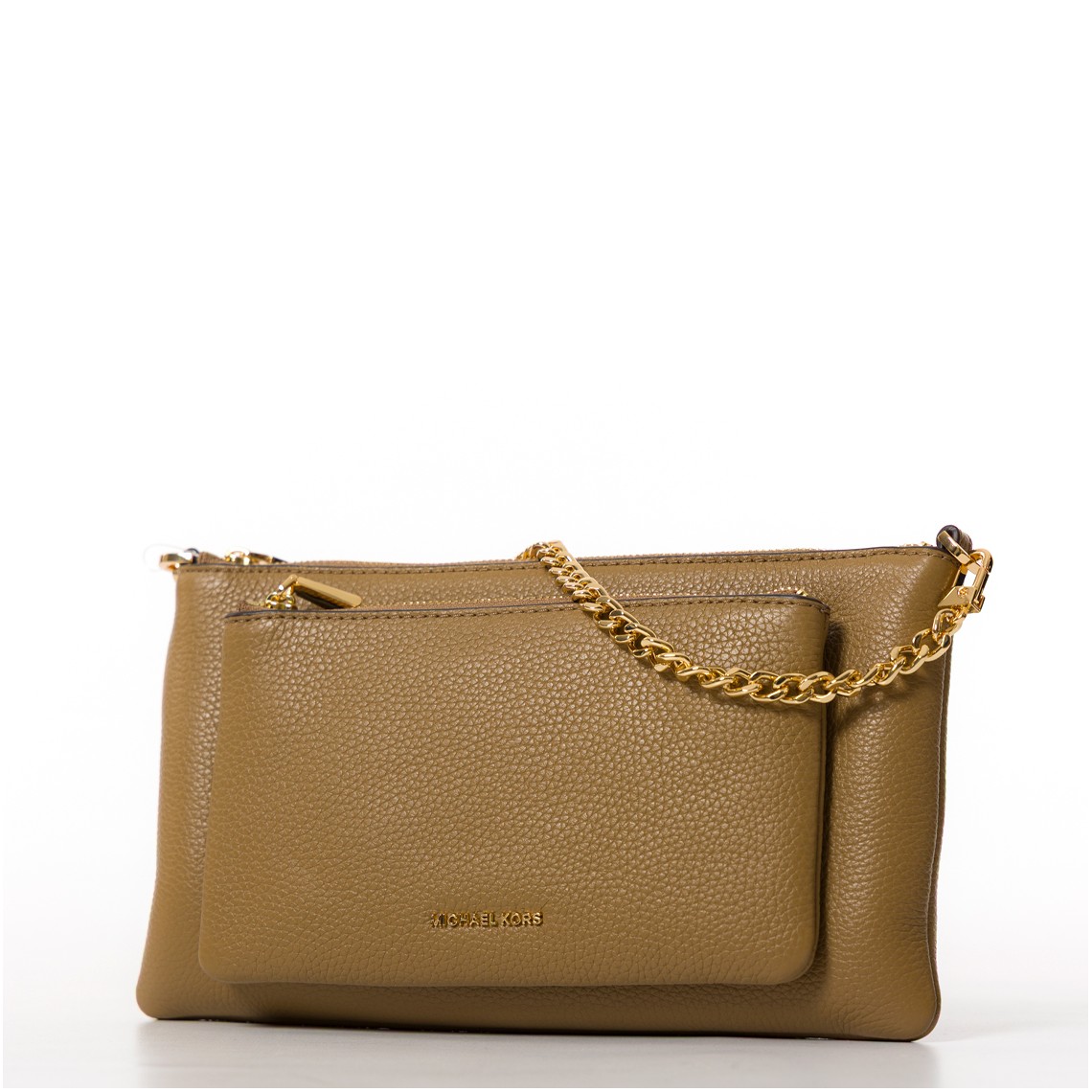 Borsa a tracolla Jet Set Michael Kors in pelle martellata