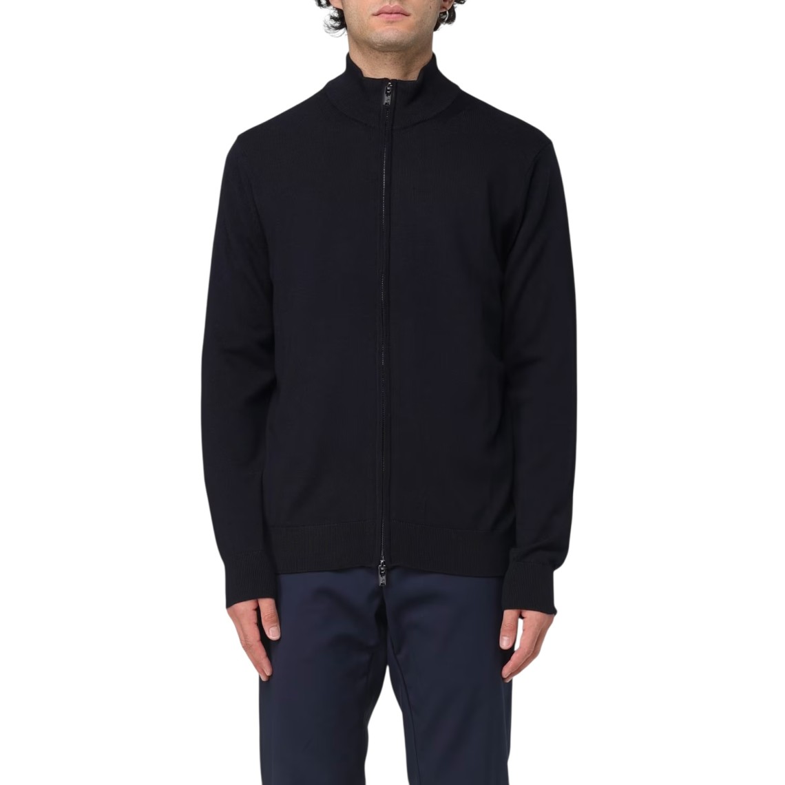 Cardigan Emporio Armani in lana vergine