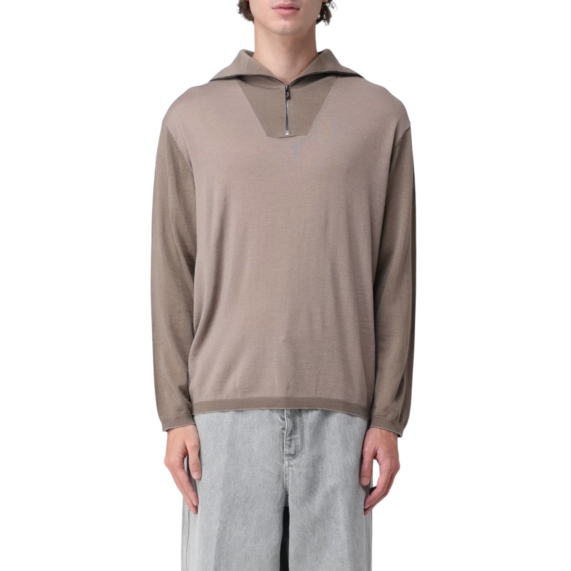 Polo Emporio Armani in lana vergine