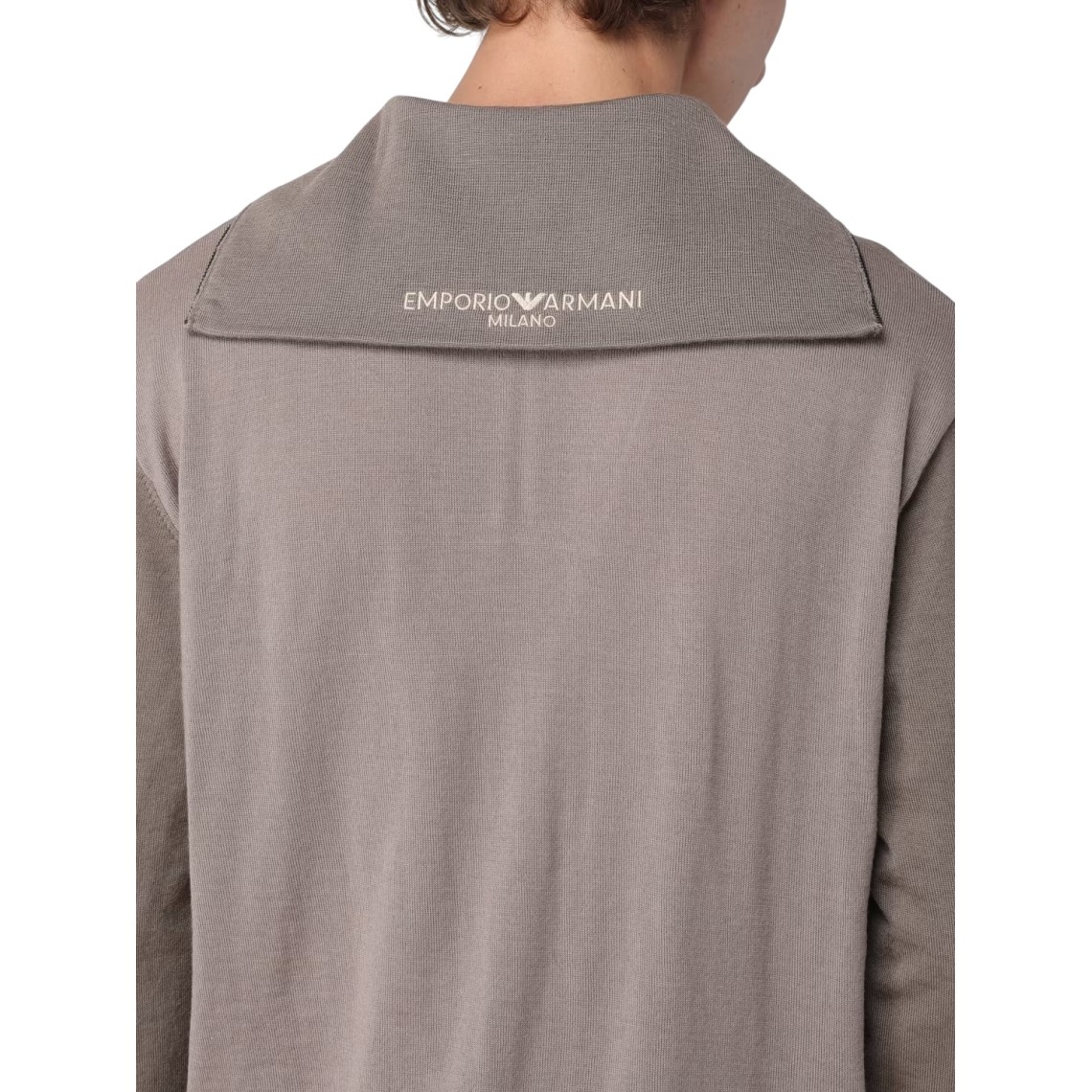 Polo Emporio Armani in lana vergine