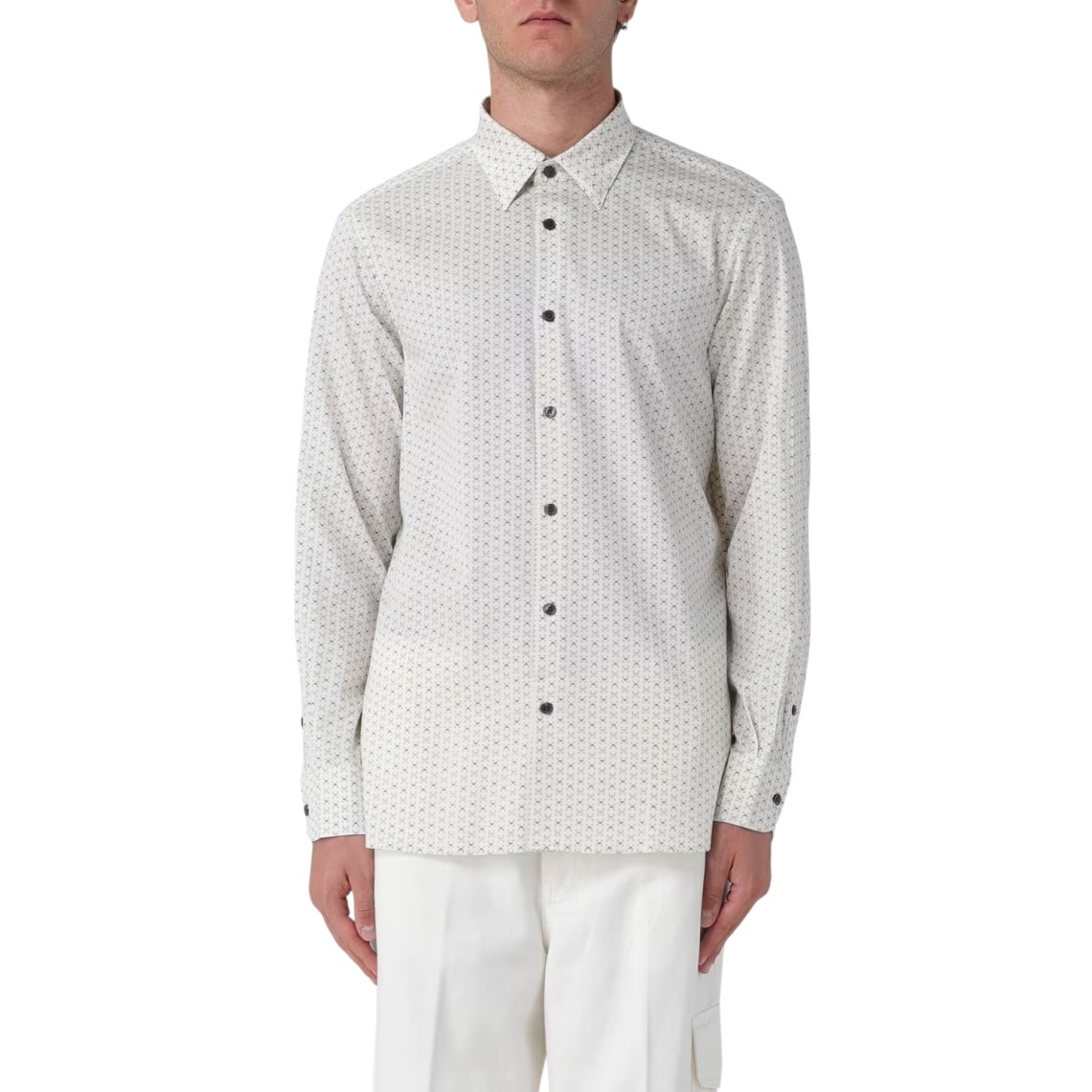 Camicia in cotone Emporio Armani