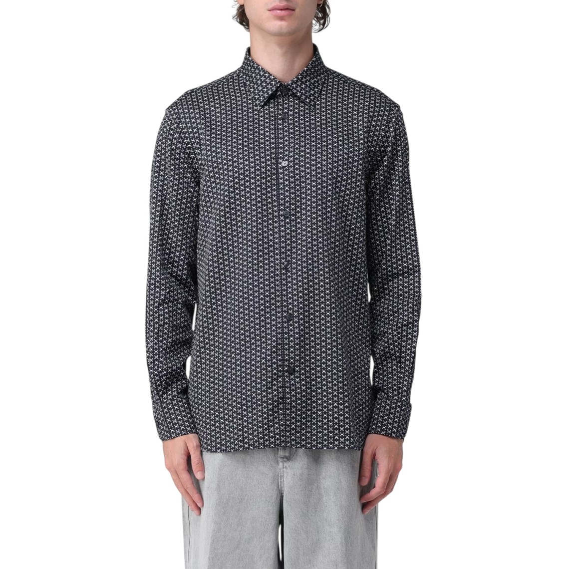 Camicia in cotone Emporio Armani