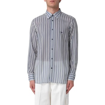 Camicia Emporio Armani in cotone a righe