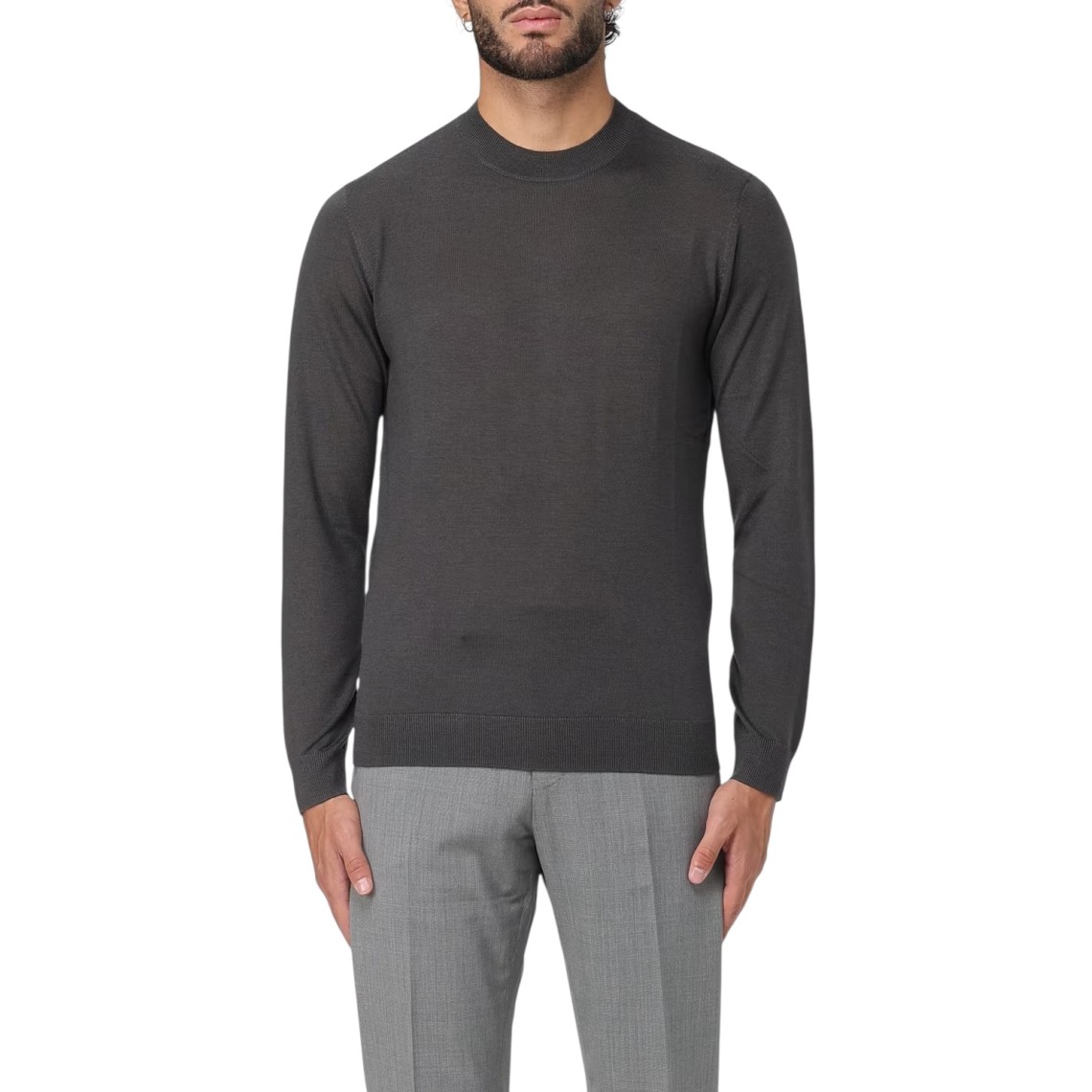 Maglia girocollo in lana Emporio Armani