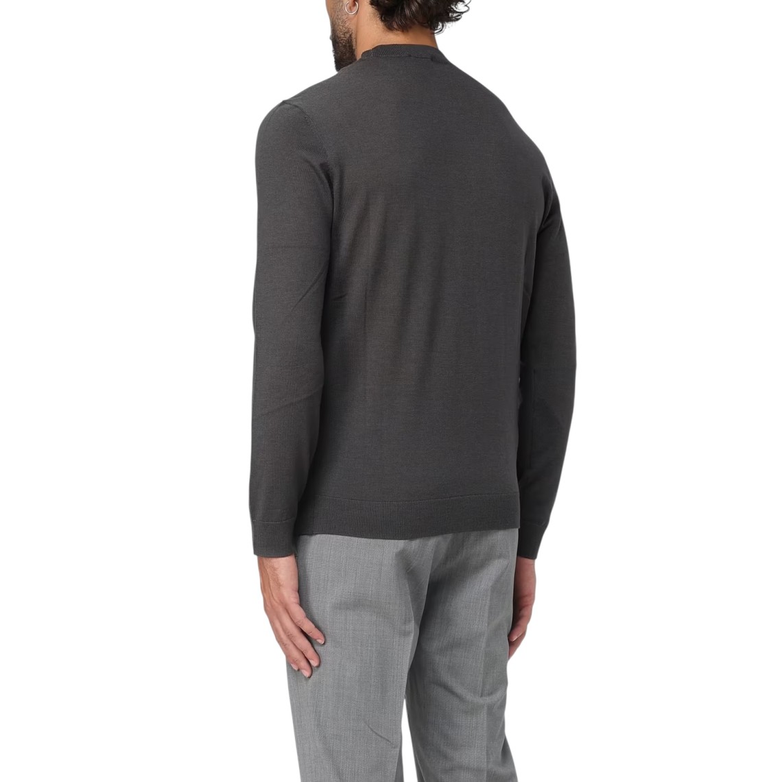 Maglia girocollo in lana Emporio Armani